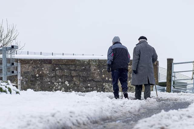 Snow weather warnings in place for most parts of Scotland, particularly the east, over the next few days picture: Lisa Ferguson /JPI Media