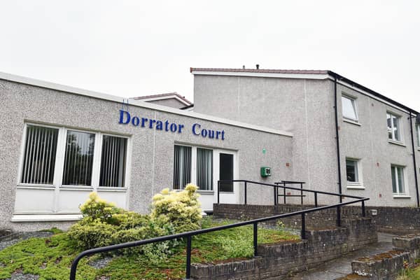 Some residents living in Dorrator Court sheltered housing were stranded in their rooms for over two weeks. Picture: Michael Gillen