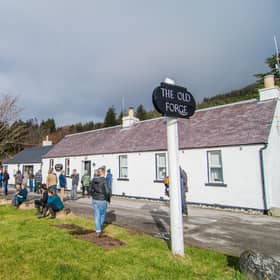 The Old Forge, on the Knoydart Peninsula. The community buyout for the property was supported by the Community Ownership Fund 