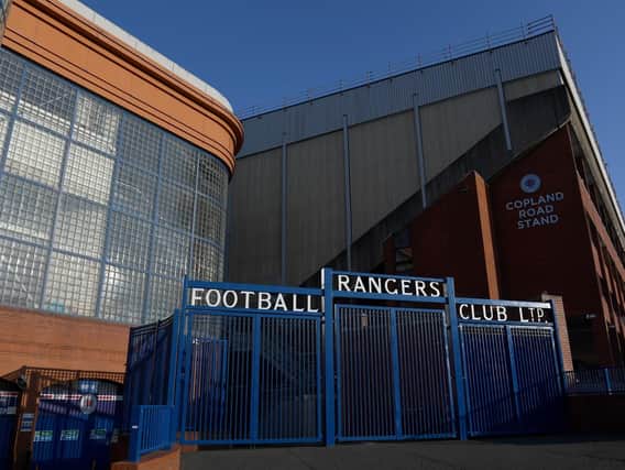 Three men have been charged following disorder outside Ibrox Stadium on the day of the Old Firm match at the start of January.
