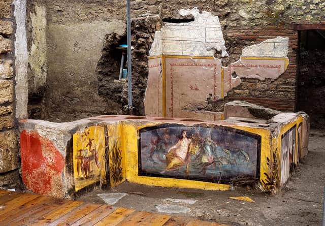 Pompeii snack bar discovered in remarkable condition after being preserved in volcanic ash