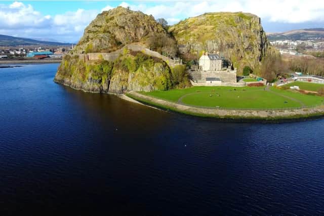 Dumbarton Rock was once the heart of the kingdom of Alt Clut, whose people spoke a language similar to old Welsh (Picture: Shutterstock)