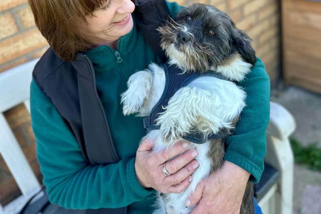 Mary with Animal Welfare Operations Manager Wendy