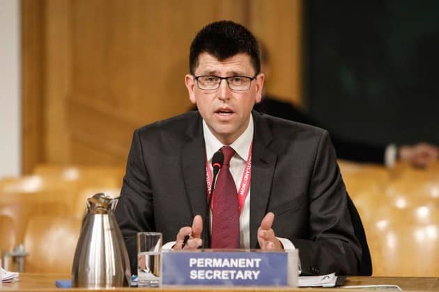 John-Paul Marks is Permanent Secretary to the Scottish Government (Picture: Andrew Cowan-Pool/Getty Images)