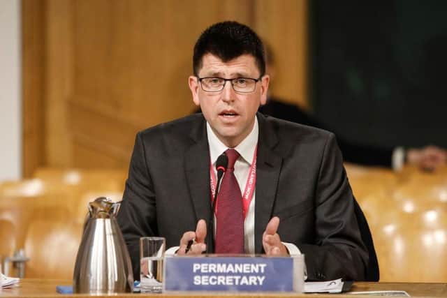 John-Paul Marks is standing down as Permanent Secretary to the Scottish Government. Picture: Andrew Cowan-Pool/Getty Images