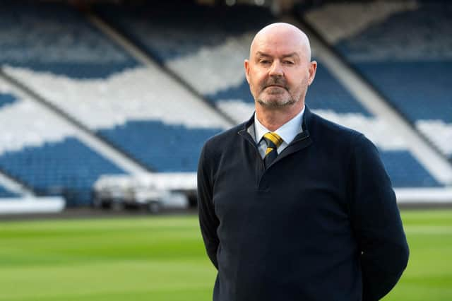 Scotland manager Steve Clarke. Photo by Craig Foy / SNS Group