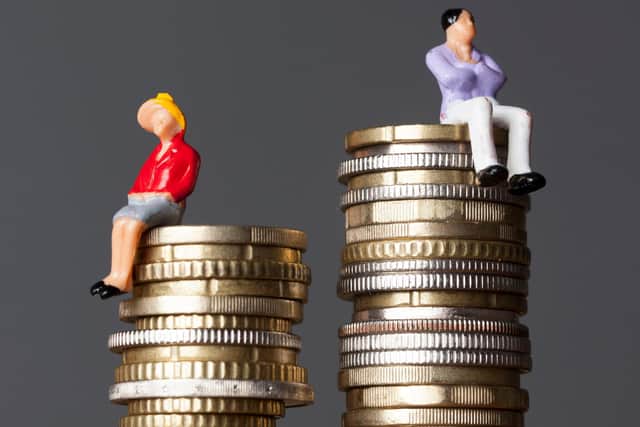 The average median pay gap between male and female employees was 11.3 per cent in 2022-23 (Picture: stock.adobe.com)