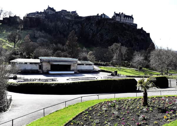 The Ross Bandstand will play host to Edinburgh's new theatre festival in May. Picture: Lisa Ferguson