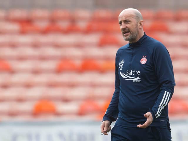 Aberdeen interim manager Paul Sheerin has been "assured" a role under incoming manager Stephen Glass (Photo by Craig Foy / SNS Group)