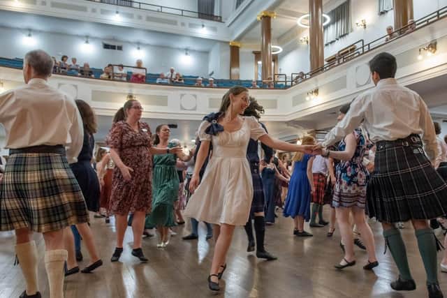 Scottish country dancing has global appeal (Picture: Jon Davey)
