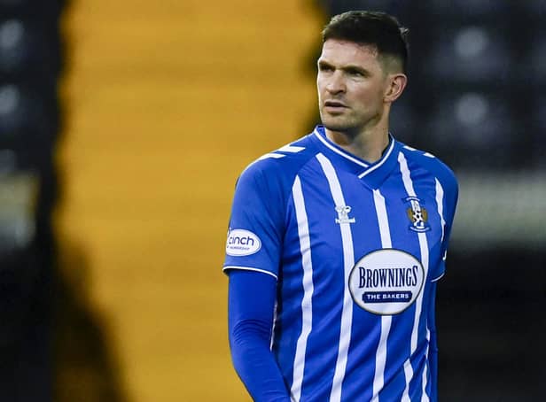 Kilmarnock's Kyle Lafferty has been hit with a ten-game ban. (Photo by Rob Casey / SNS Group)