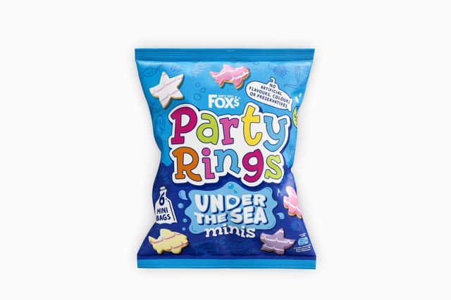 Under the Sea Mini Party Rings come in 6 mini bags