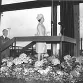 The Queen opening Glasgow Airport's passenger terminal in 1966. Picture: Glasgow Airport