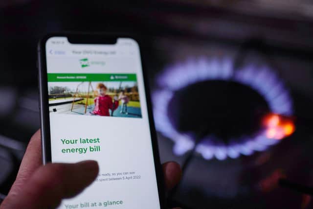 Families across the UK will be hit with much higher energy bills.