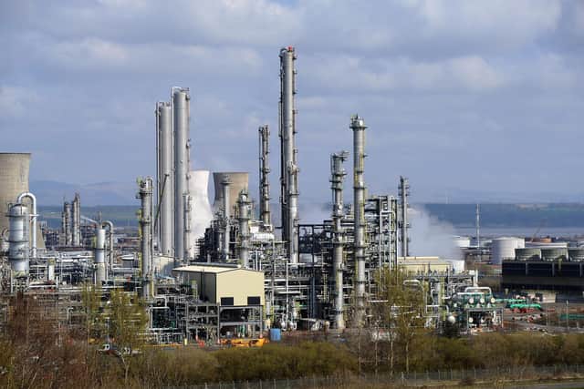 Petroineos has confirmed it will cease operations at Grangemouth's oil refinery and instead transform it into a fuel import terminal by the end of the first half of 2025. (Pic: Michael Gillen)
