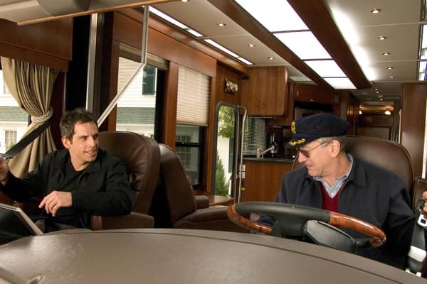 It's probably unlikely that Ben Stiller or Robert De Niro, seen in a campervan in Meet The Fockers, will play roles in any future film about the SNP (Picture: Moviestore/Shutterstock)