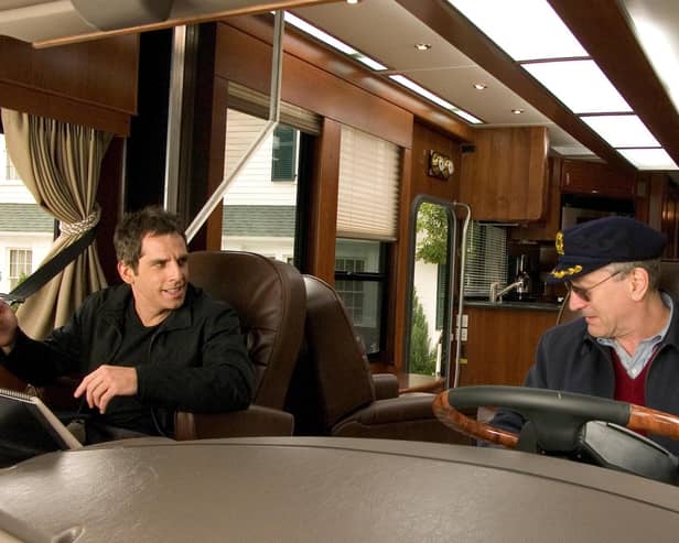 It's probably unlikely that Ben Stiller or Robert De Niro, seen in a campervan in Meet The Fockers, will play roles in any future film about the SNP (Picture: Moviestore/Shutterstock)