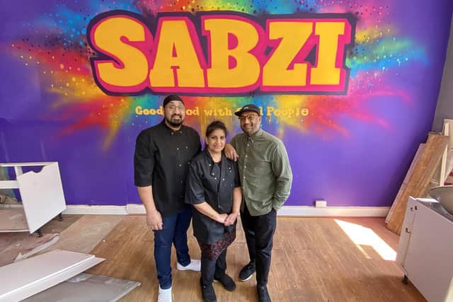 Ryan, Paula and Stevie Singh of SABZI
