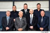 Raith Rovers are under new ownership following a successful takeover by a local consortium. Back row (from left) Dean McKenzie, Allan Halliday, Andrew Barrowman. Front row (from left) Steve MacDonald, John Sim (former owner), Ruriadh Kilgour and Colin Smart.