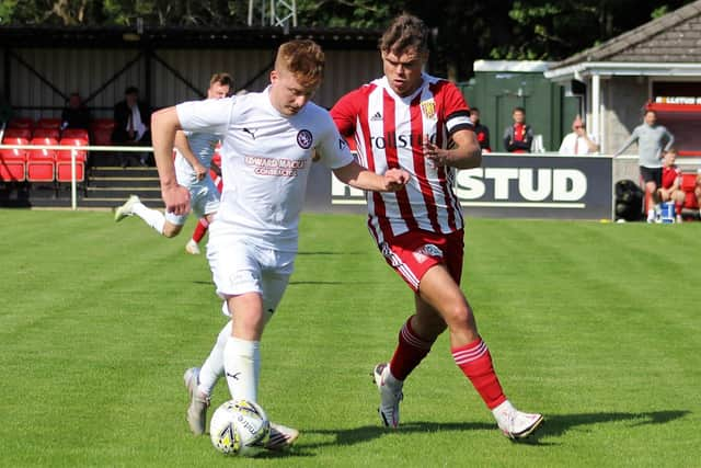 Kieran Lawrence and Andrew Macrae. (Photo: Ian Rennie)