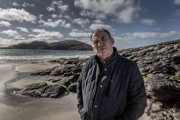 Fisherman Donald Francis (DF) MacNeil has been honoured at the MG Alba Scots Trad Music Awards for the protest song The Clearances Again. Picture: Stephen Kearney