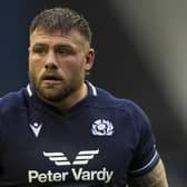 Scotland prop Rory Sutherland is set to sign for Glasgow Warriors next season. (Photo by Ross MacDonald / SNS Group)