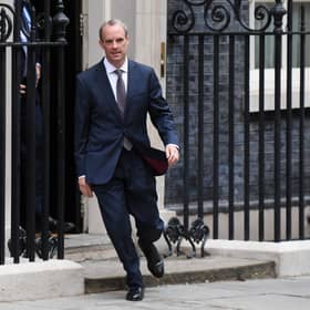 Deputy Prime Minister Dominic Raab has resigned from his post. Picture: Chris J Ratcliffe/Getty Images