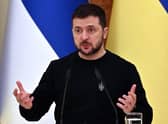 Ukrainian president Volodymyr Zelensky will address the House of Commons. Picture: AFP via Getty Images