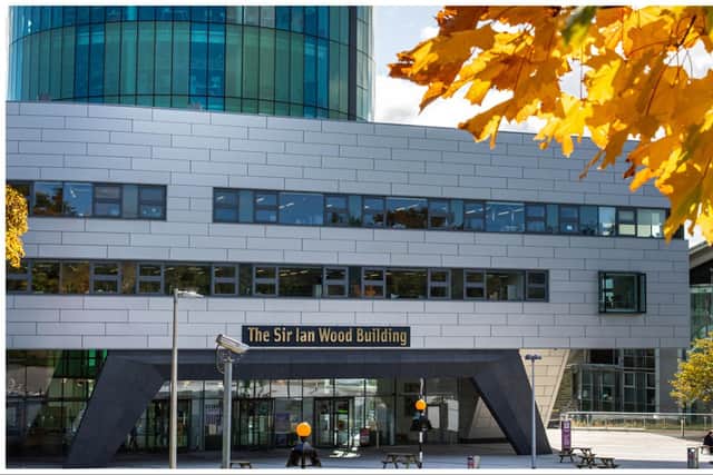 Robert Gordon University in Aberdeen.
