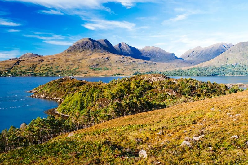 The Scotland Info Guide describes Wester Ross as “an area of outstanding natural beauty situated between Loch Carron in the south, Loch Broom and Ullapool in the north and Achnasheen in the east.” Sutherland, nearby, is also recommended as it is comparably remote and wild like Wester Ross with its unusually shaped mountains like Stac Pollaidh.