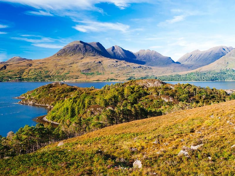 The Scotland Info Guide describes Wester Ross as “an area of outstanding natural beauty situated between Loch Carron in the south, Loch Broom and Ullapool in the north and Achnasheen in the east.” Sutherland, nearby, is also recommended as it is comparably remote and wild like Wester Ross with its unusually shaped mountains like Stac Pollaidh.