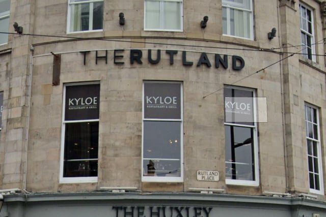 The Kyloe Gourmet Steak Restaurant is part of the Rutland Hotel, located at the west end of Edinburgh's Princes Street, at the corner of Shandwick Place. The independent restaurant promises "dedication to provenance, quality and seasonality that is consistently maintained". Reviewer MaryT said: "Our steak was so tender you could cut it with a spoon - very delicious and superb service."