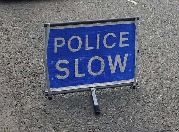 Police responded to a collision on the A9 in Grangemouth on Tuesday night in which a 77-year-old woman died. Picture: Michael Gillen.