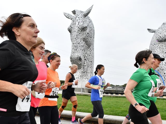 The Kelpies Half Marathon.