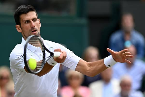 A study in concentration, Novak Djokovic was in total control in his quarter-final