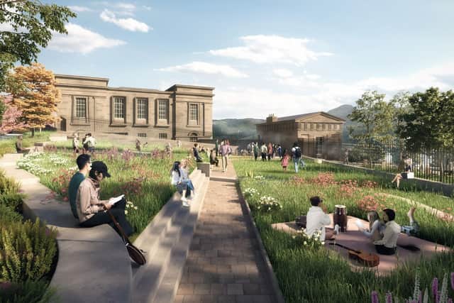 Plans to transform the former Royal High School on Edinburgh's Calton Hill have gone back to the drawing board. Picture: Richard Murphy Architects