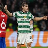 Paulo Bernardo impressed for Celtic during the match against Atletico.