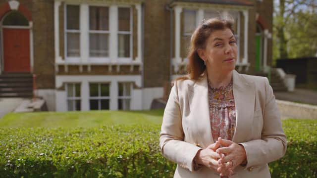 Kirstie Allsopp appears in a new series of Location Location Location. Picture: PA Photo/Channel 4