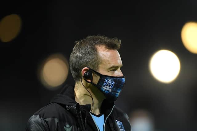Glasgow Warriors head coach Danny Wilson. Picture: Stu Forster/Getty Images