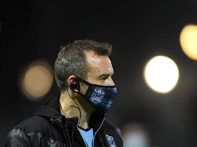 Glasgow Warriors head coach Danny Wilson. Picture: Stu Forster/Getty Images