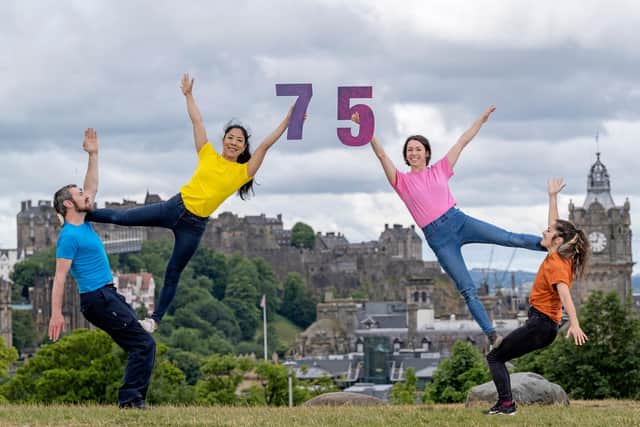 Edinburgh's festivals will celebrate their 75th anniversary next month. Picture: Neil Hanna