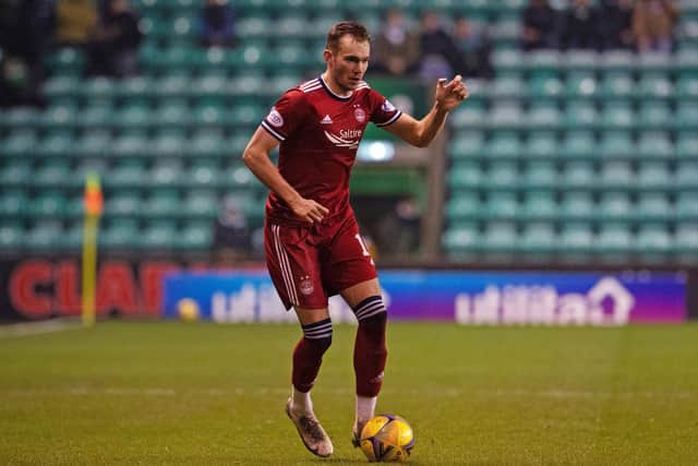 Ryan Hedges is expected to leave Aberdeen. (Photo by Ross Parker / SNS Group)