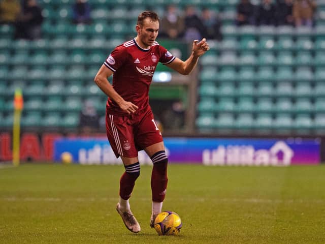 Ryan Hedges is expected to leave Aberdeen. (Photo by Ross Parker / SNS Group)