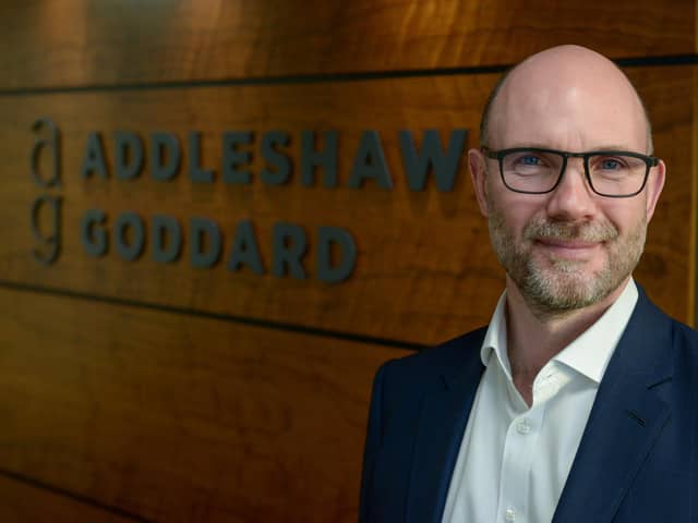 Alan Shanks, is head of Scotland at Addleshaw Goddard, which produces the business monitor in partnership with the University of Strathclyde’s Fraser of Allander Institute. Picture by Renzo Mazzolini Photography