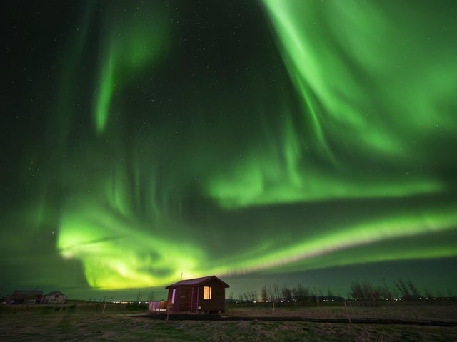 Some of the strongest displays were reported over the weekend.