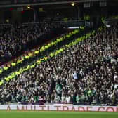 Rangers and Celtic fans pictured at the recent Viaplay Cup final at Hampden.  (Photo by Craig Foy / SNS Group)