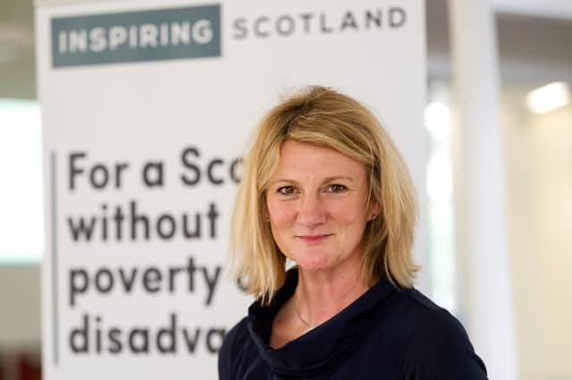 Julia Abel, Head of Development & Partnership with Inspiring Scotland .