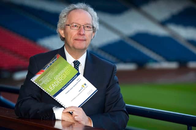 Former First Minister Henry McLeish published the first part of his review into Scottish football over ten years ago