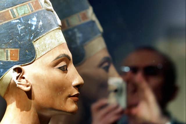 Queen Nefertiti may well have inspired Scottish suffragettes who explored the remains of Ancient Egypt (Picture: Michael Kappeler/DDP/AFP via Getty Images)