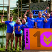 Some of the workers at Foxlake Adventures, which operates as a social enterprise and is celebrating its tenth anniversary.
